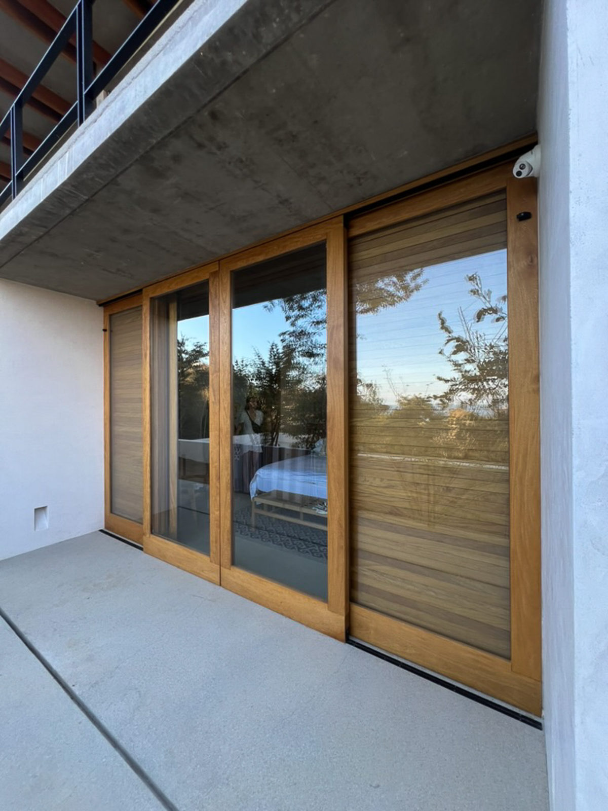 El Guayacán: Ventanas corredizas